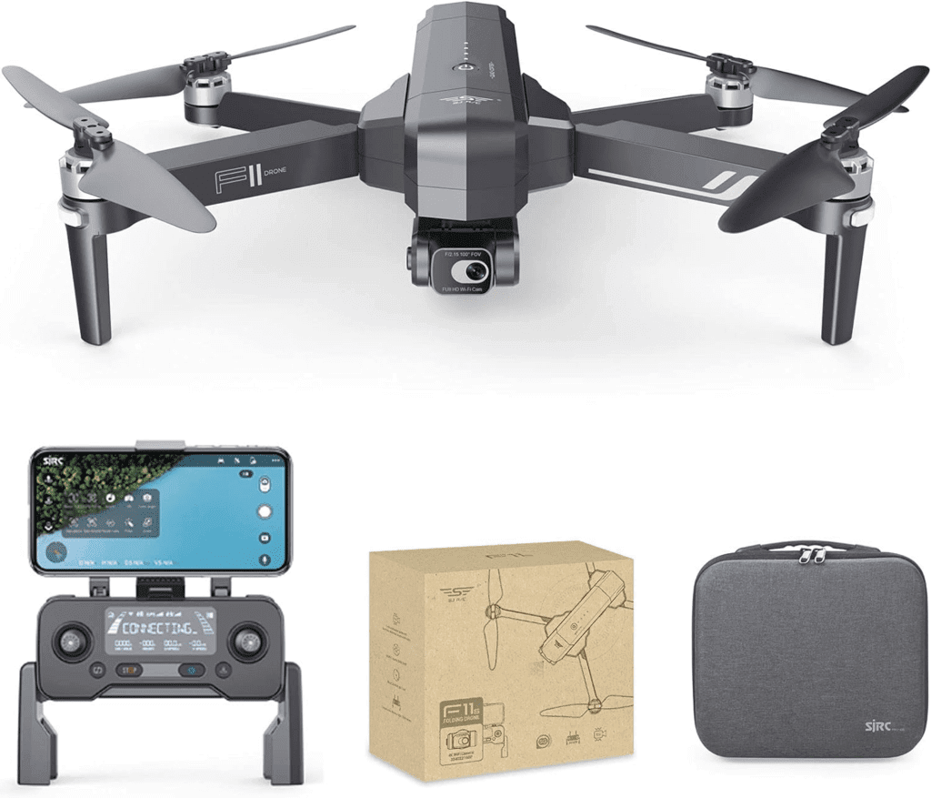 Drone F11S 4K PRO, melhores drones custo-benefício disponíveis em 2024
