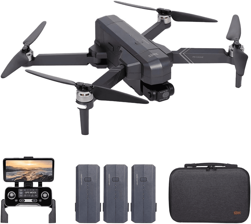 Drone SJRC F11 4K PRO, melhores drones custo-benefício disponíveis em 2024