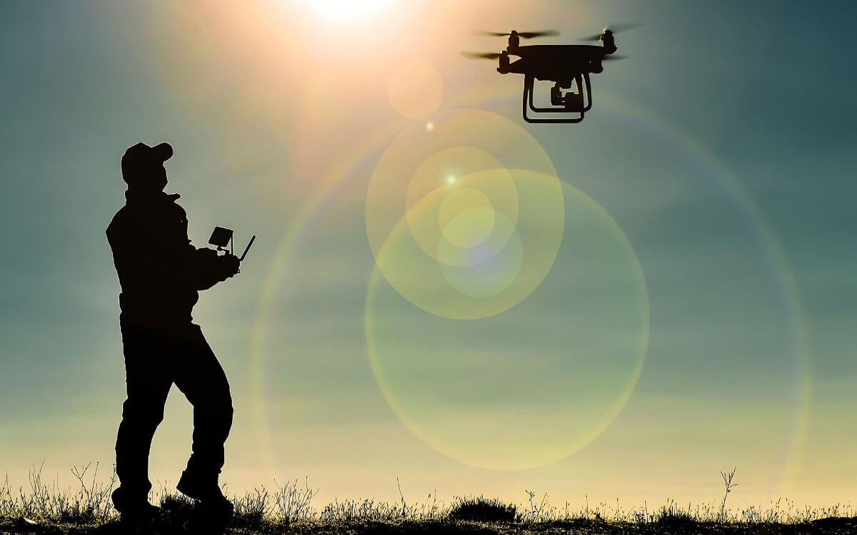 experiência imersiva e libertadora é possível com drones em áreas rurais