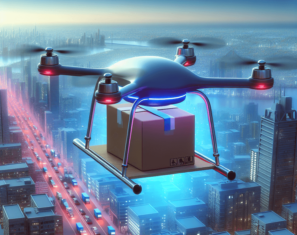 Com a crescente popularidade dos serviços de entrega por drone, também conhecidos como drone delivery, esta área tem um grande potencial de crescimento.