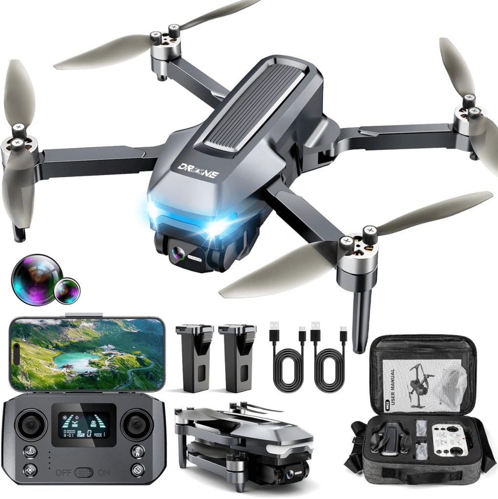  Drone Scrubuz com câmera 4K, drones FPV 248G RC avião GPS drone para adultos