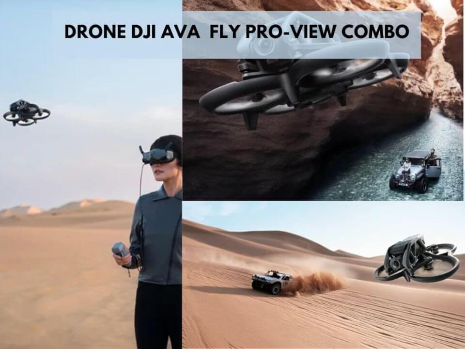 Drone DJI Avata Pro View Combo DJI Goggles 2 4K Motion Controller 10km - DJI019