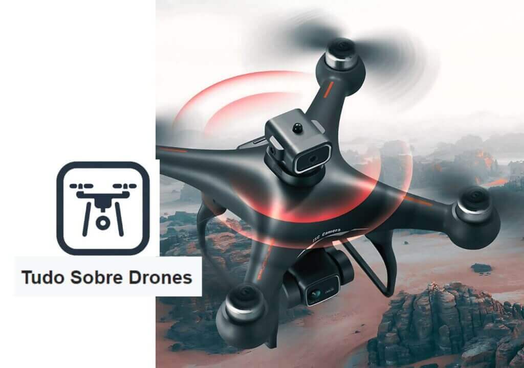 O Namolit Drone de Controle Remoto com Câmera Dupla Infravermelho 4k detecta automaticamente os obstáculos ao seu redor e os evita usando algoritmos inteligentes. I