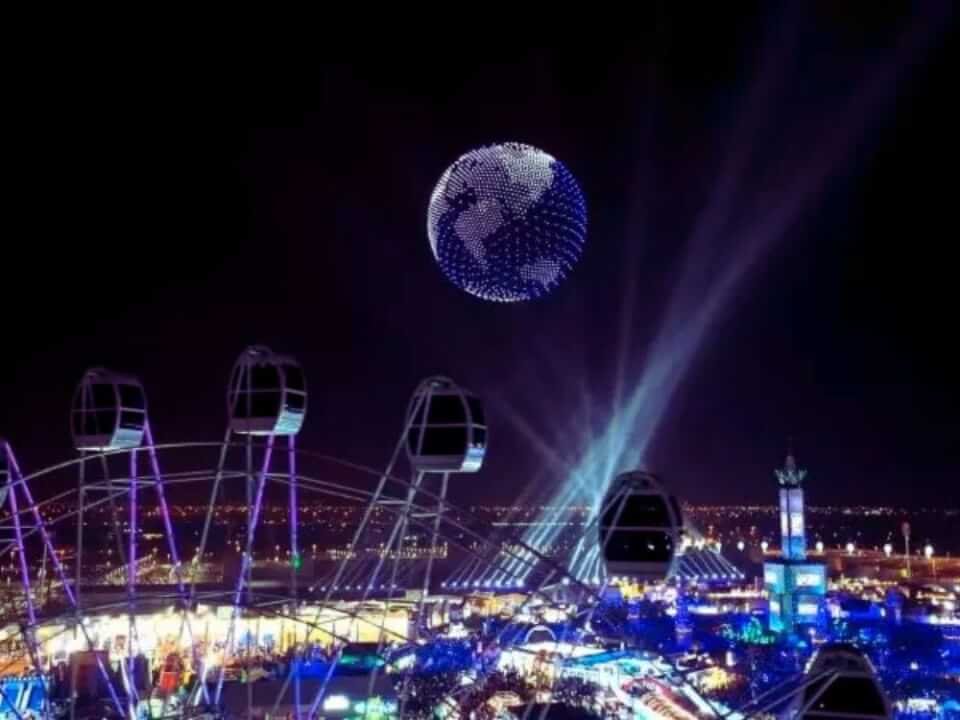 Show de Drones no Réveillon de Balneário Camboriú: Uma Noite Iluminada e Inovadora