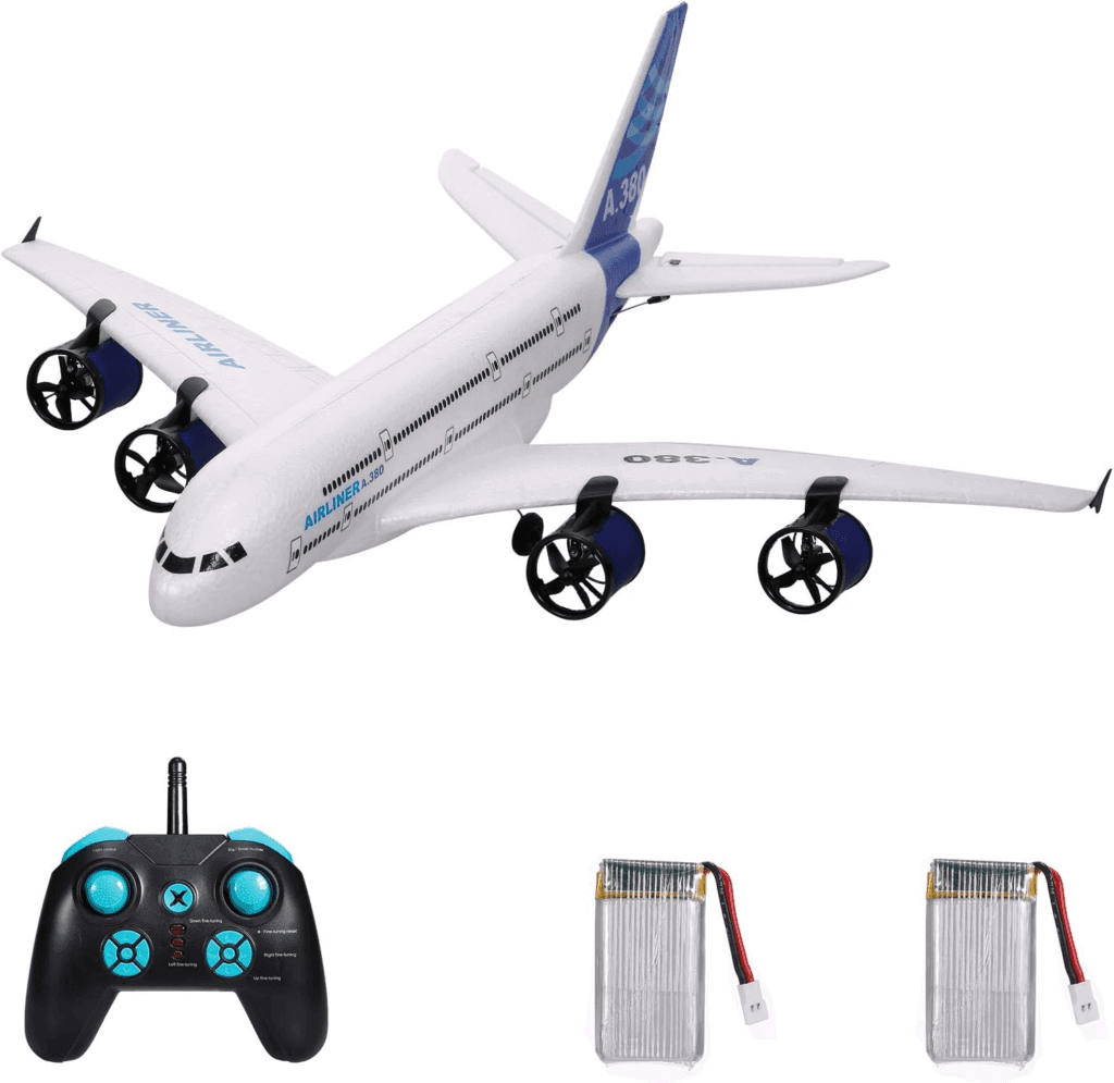Aeromodelo Galori Aeronave voadora A380 2.4G RC Airplane Flying