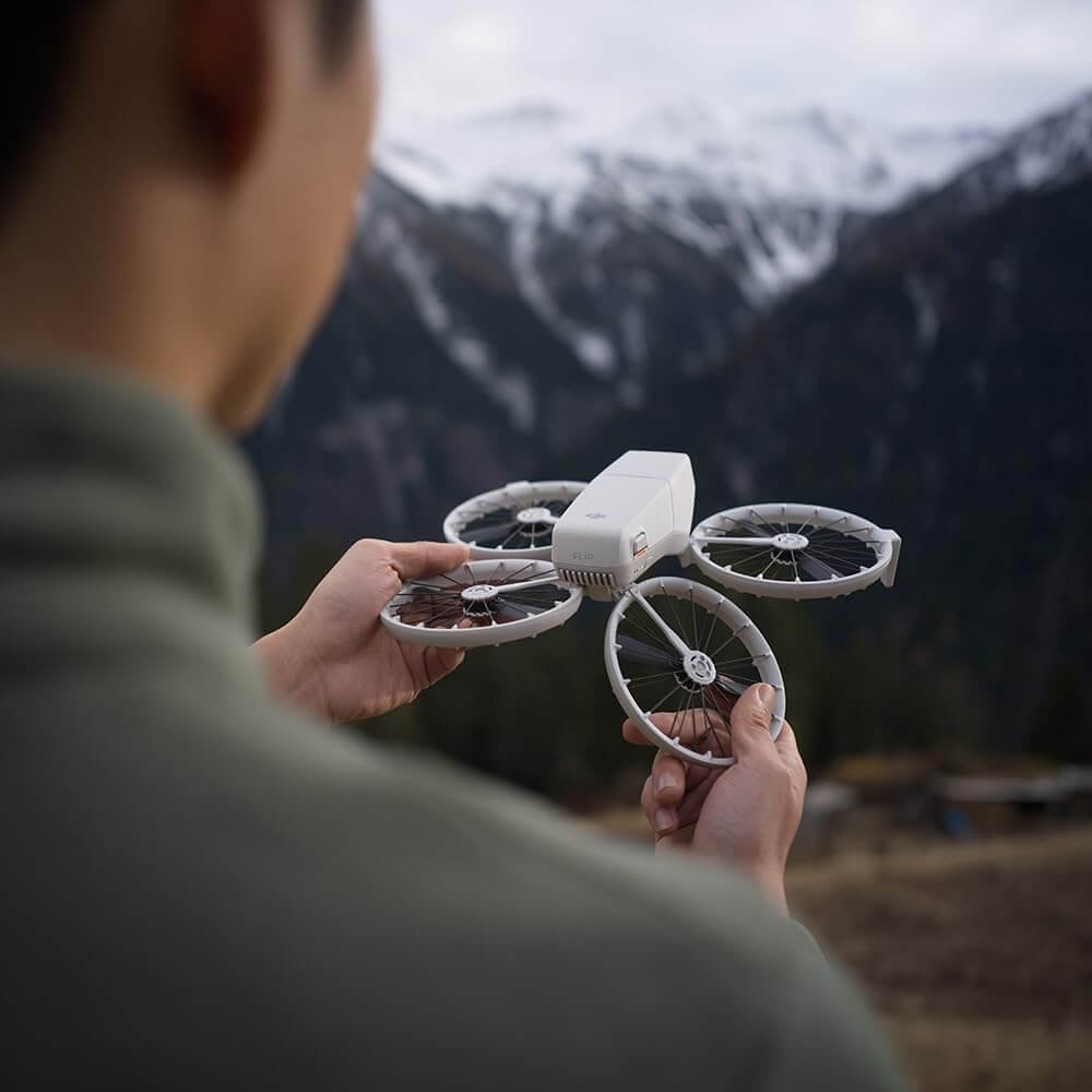 drone dji flip, standart vc more combo, compacto e poderoso drone DJI
