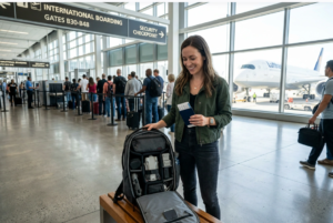 cuidados ao viajar de avião com drones