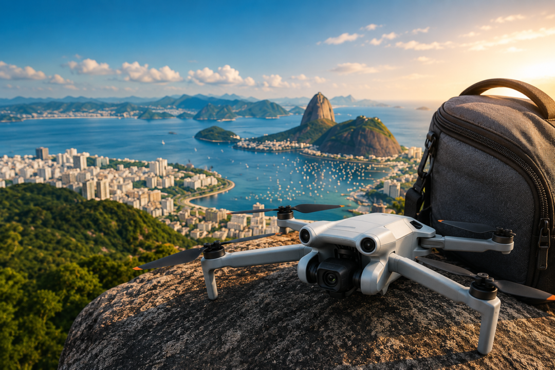melhores drones para viagem